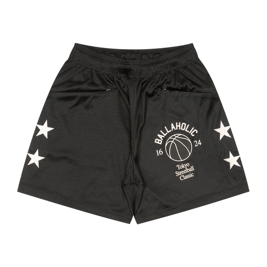 TSC Mesh Zip Shorts (black)