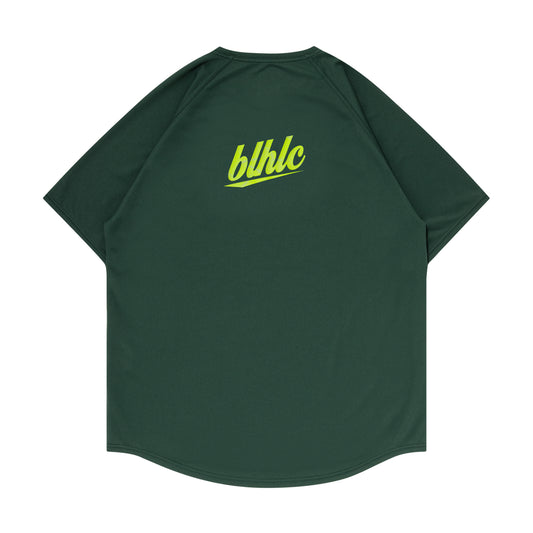 3D-Net blhlc Back Print Cool Tee (dark green/lime/gray)