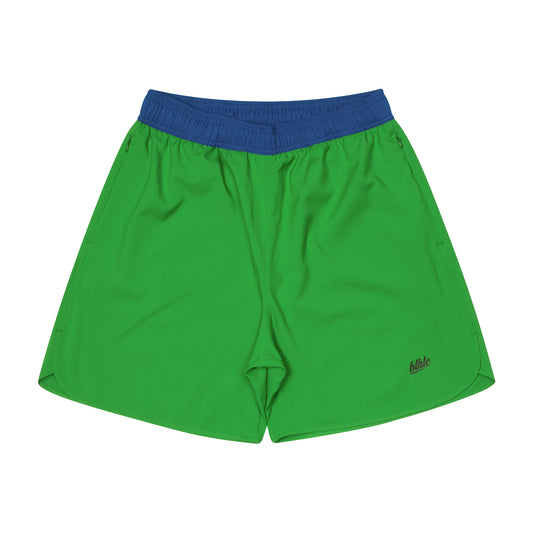 The Neighborhood Classic Zip Shorts (green)