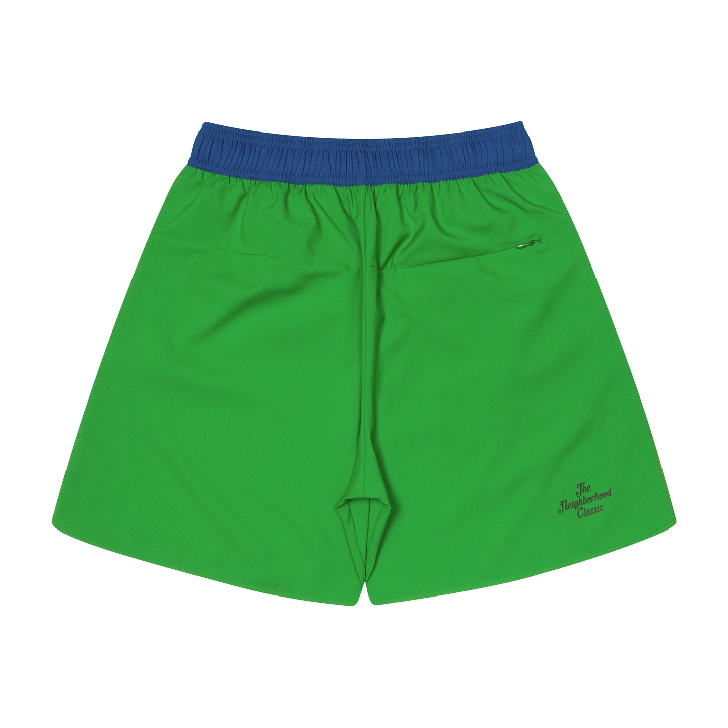 The Neighborhood Classic Zip Shorts (green)