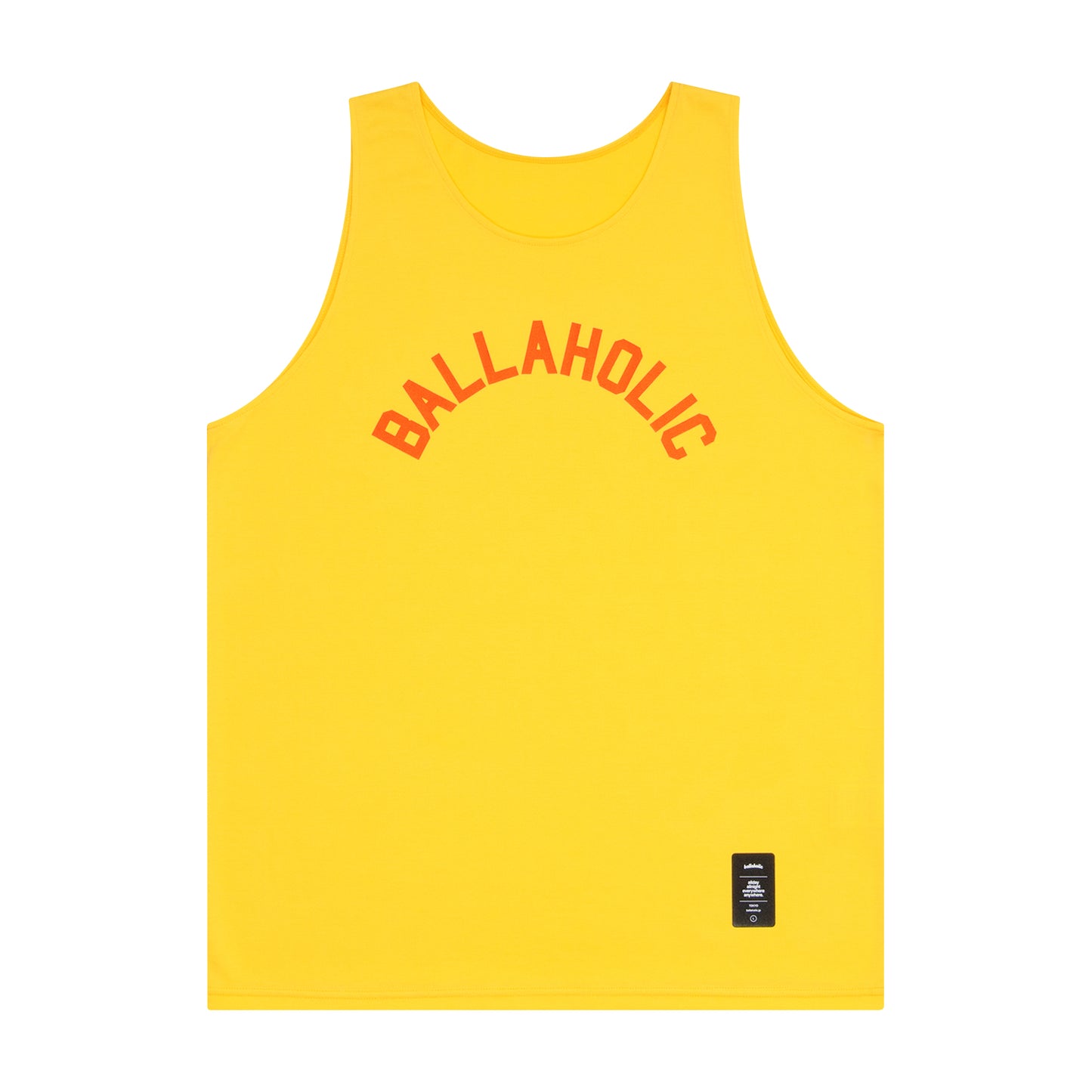 BALLAHOLIC Cotton Tank Top (yellow/orange)