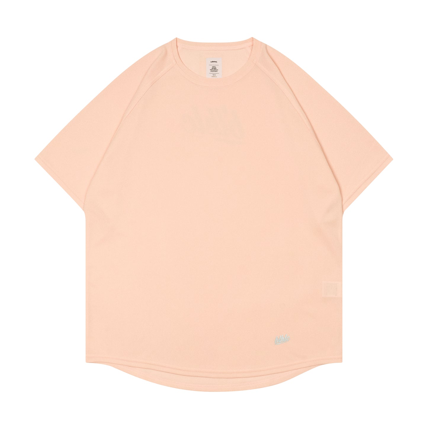 blhlc Back Print Cool Tee (peach/reflector)
