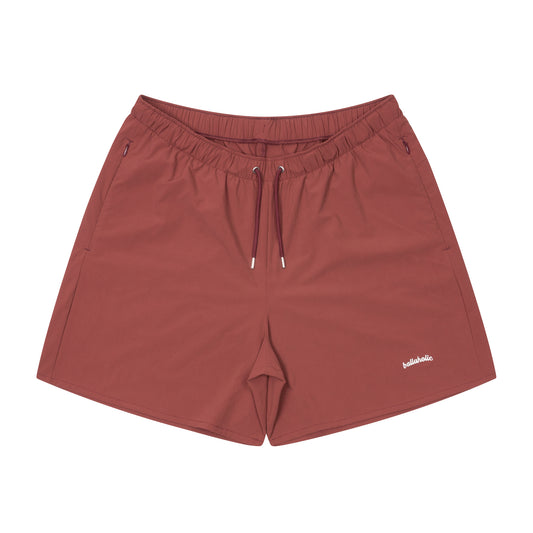 Stretch Nylon City Shorts (maroon)