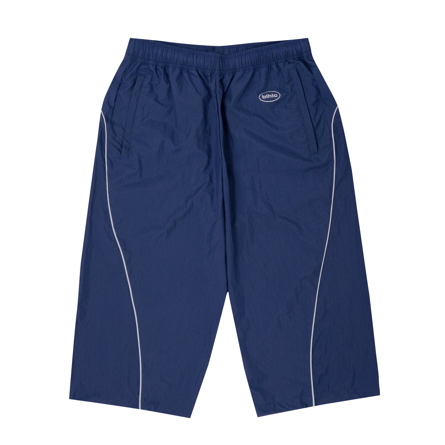 blhlc Oval Logo Nylon Cropped Pants (navy)