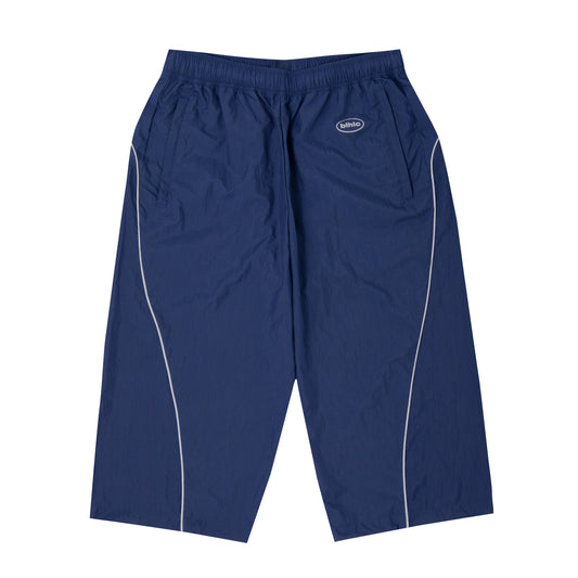 blhlc Oval Logo Nylon Cropped Pants (navy)