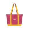Playground Basketball Logo Canvas Tote Bag M (pink/yellow)