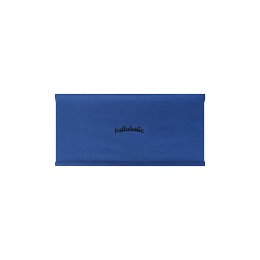 Wide Reversible Headband (dark blue/orange)