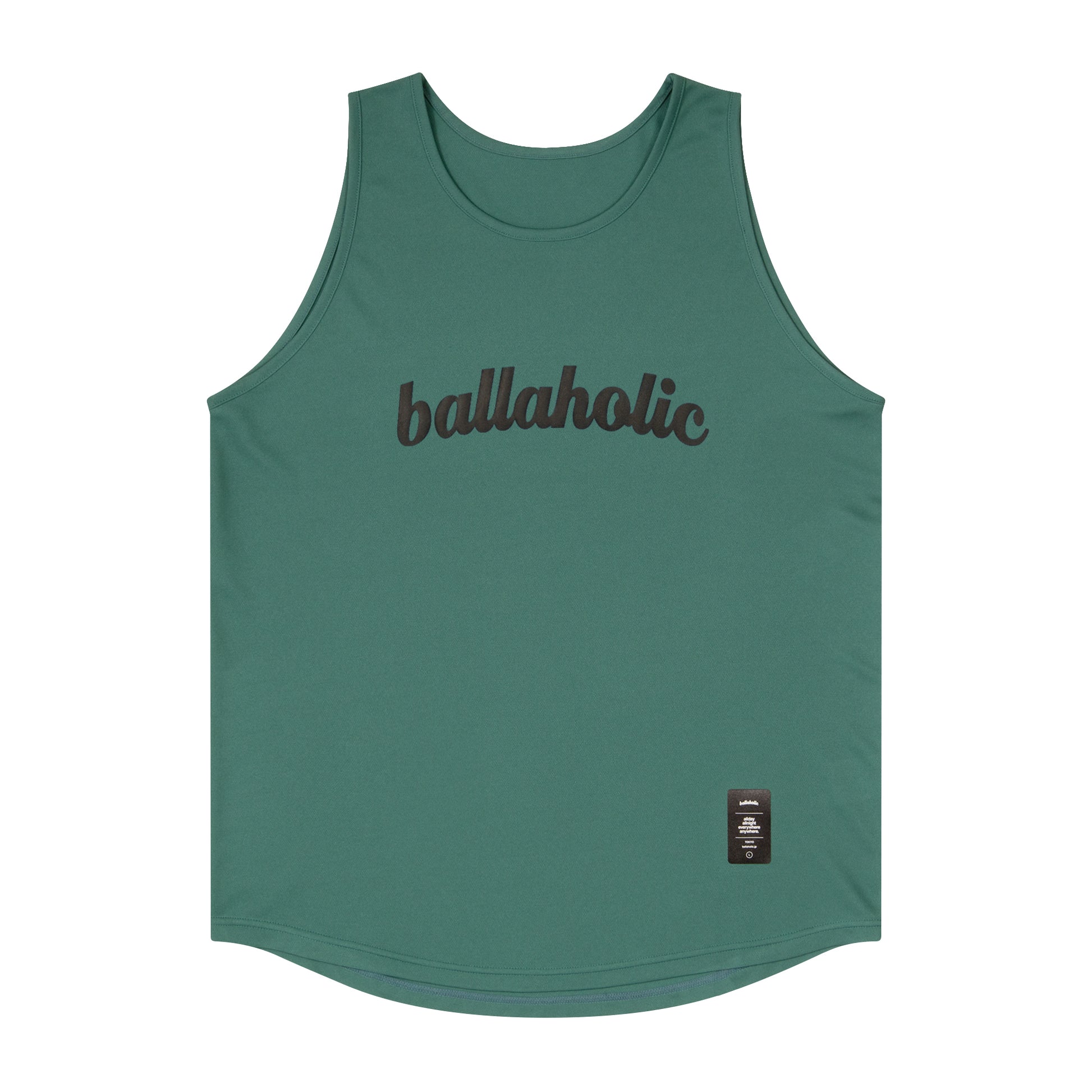 Logo Tank Top (antique green/black) – ballaholic