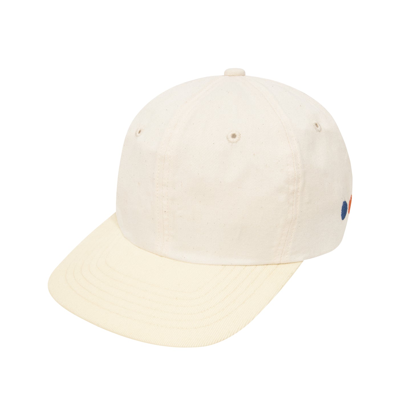 W Face Corduroy Brim 6P Cap (ivory)