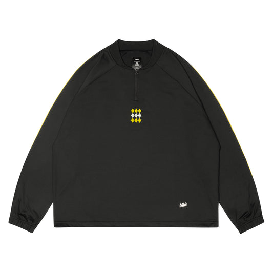 Hyperstretch Half Zip Pullover Jersey (black)
