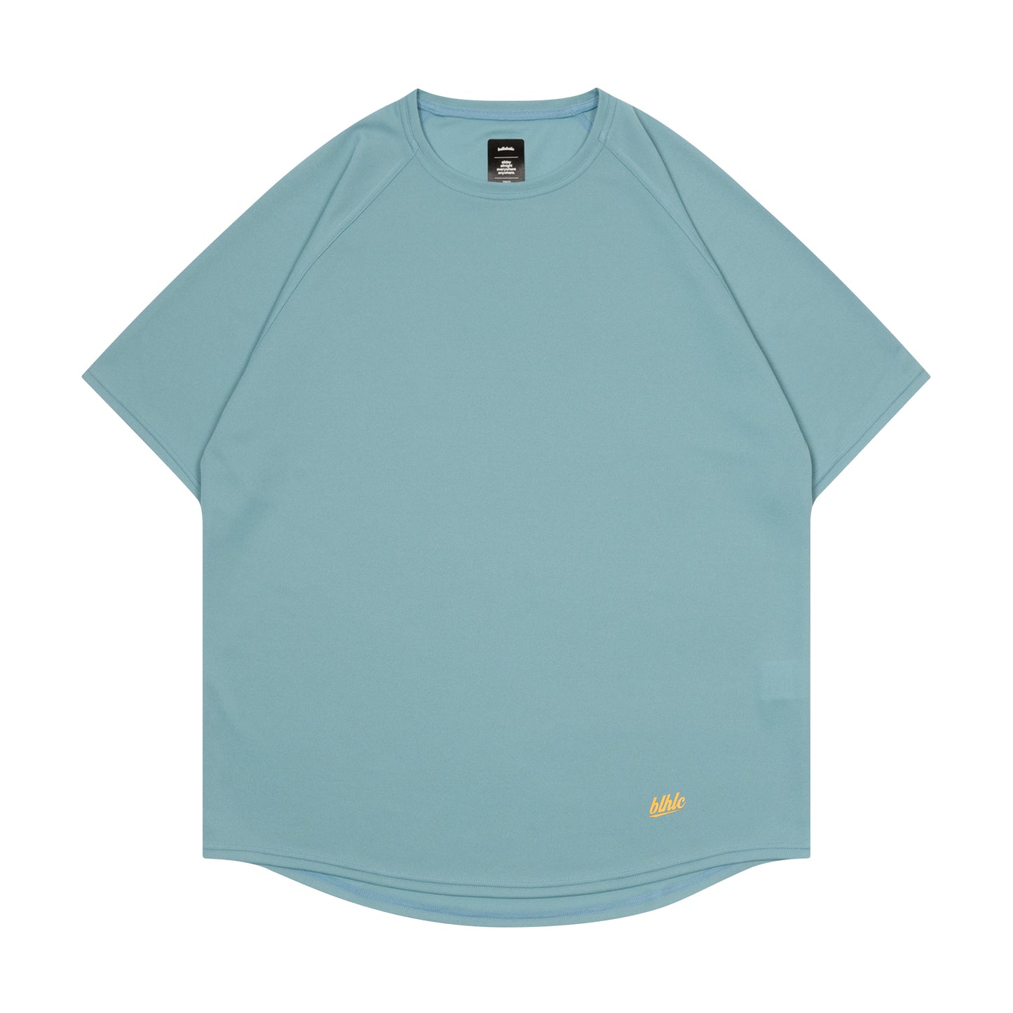 blhlc Back Print Cool Tee (adriatic blue/yellow)
