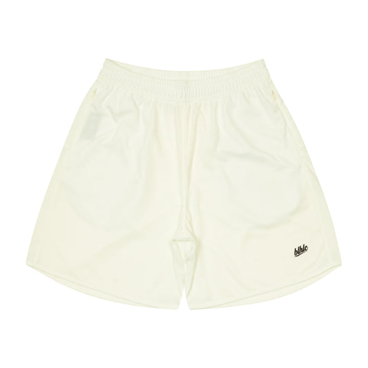 Basic Zip Shorts (off white/black)