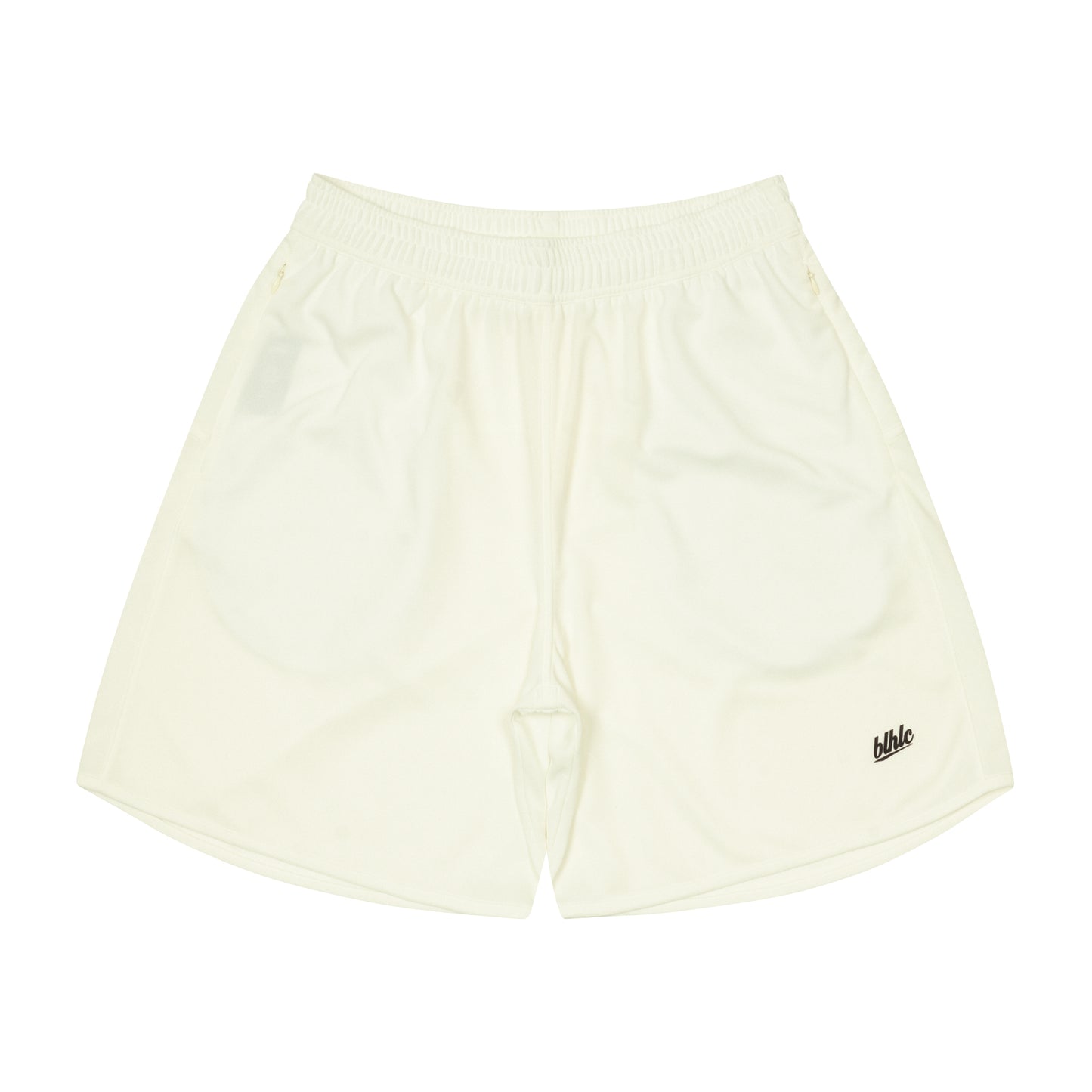 Basic Zip Shorts (off white/black)