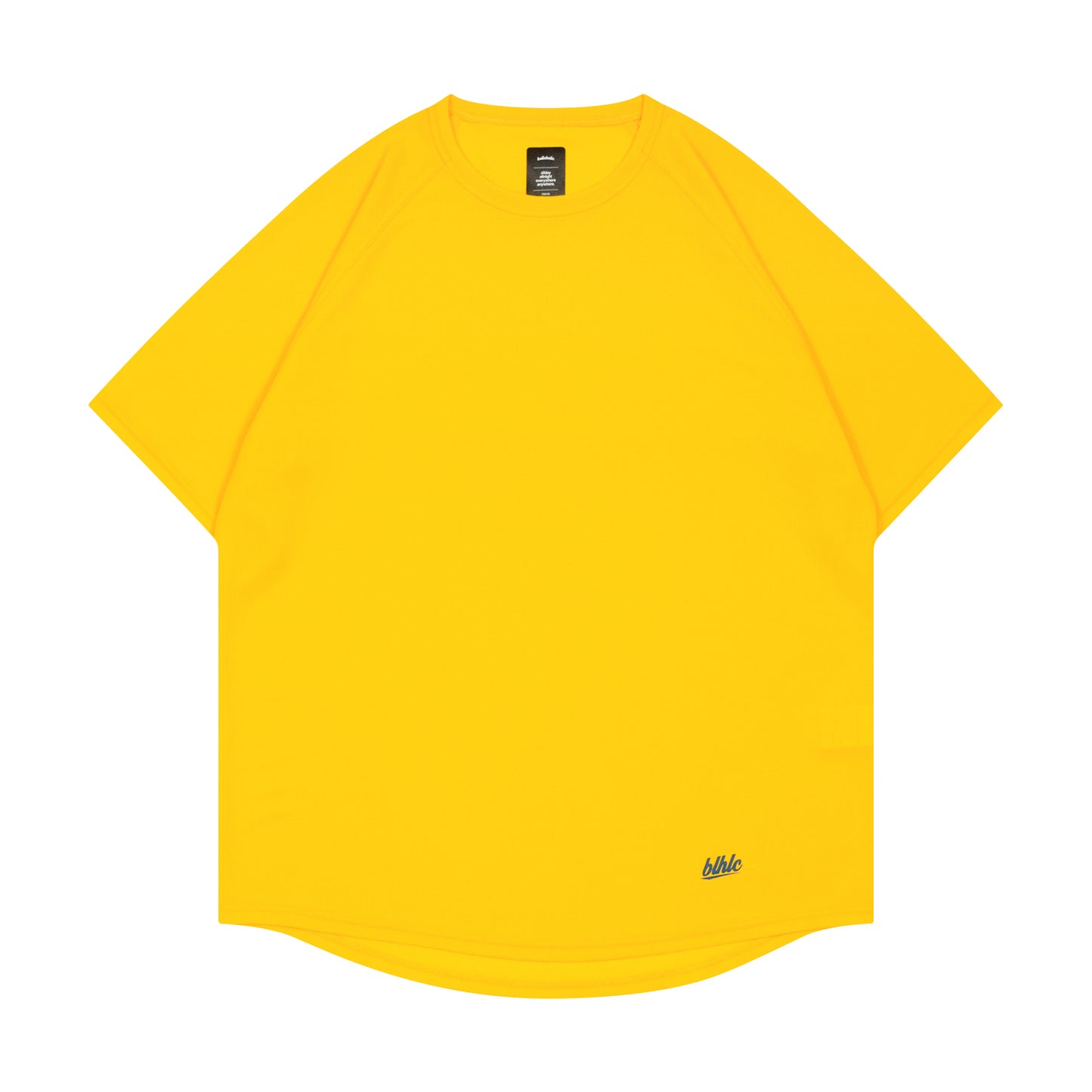 blhlc Back Print Cool Tee (yellow/marine digital camo)