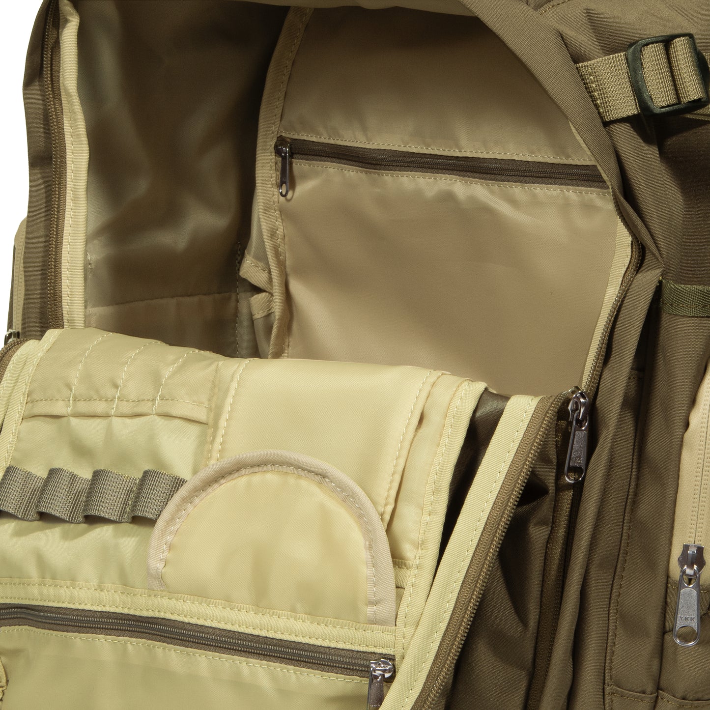Ball On Journey Backpack (dark beige)