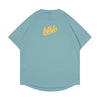 blhlc Back Print Cool Tee (adriatic blue/yellow)