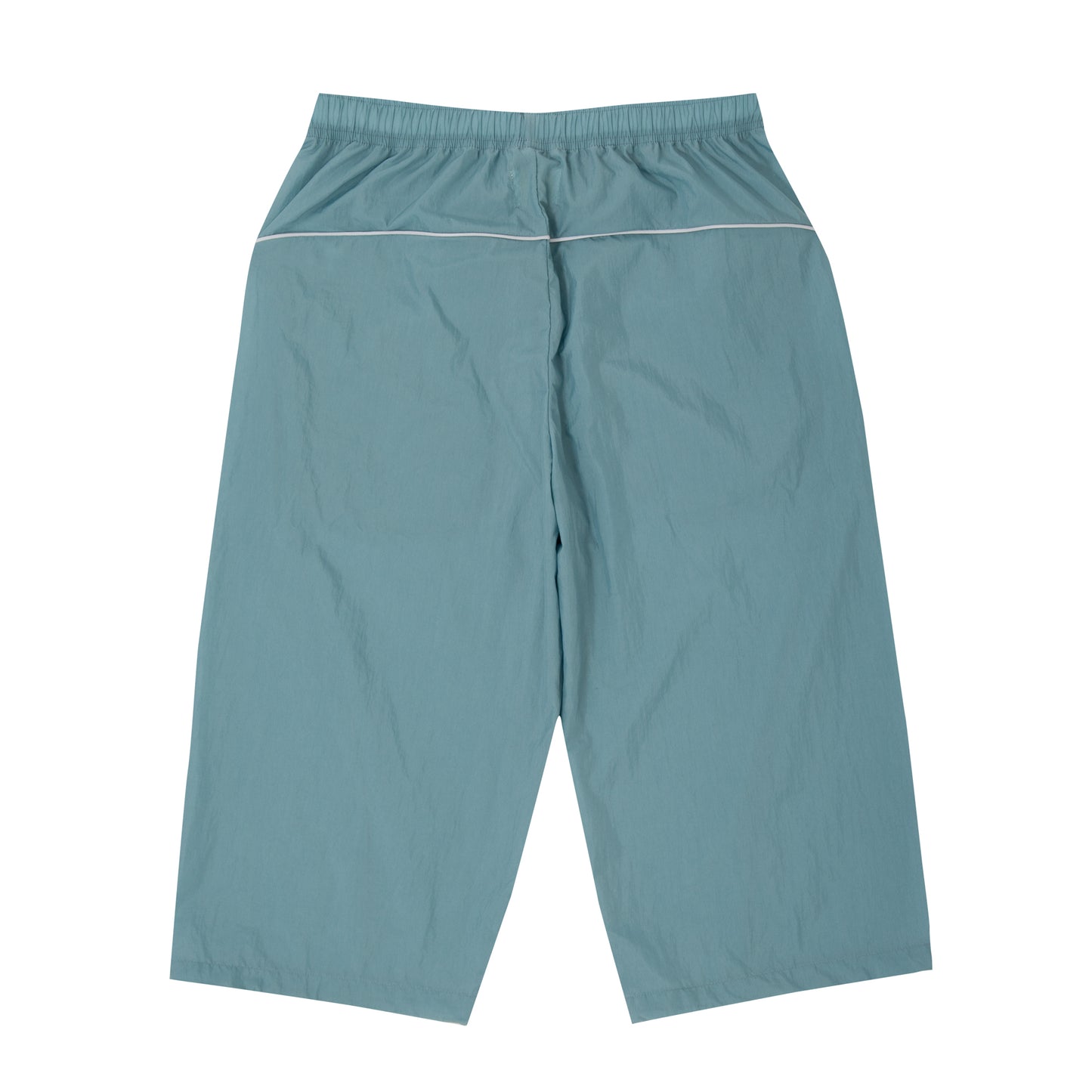 blhlc Oval Logo Nylon Cropped Pants (slate blue)