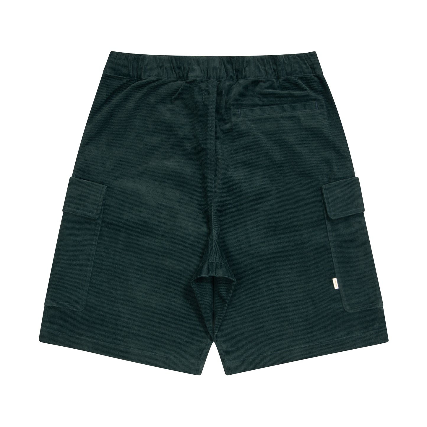 Logo Corduroy Cargo Shorts (deep green)