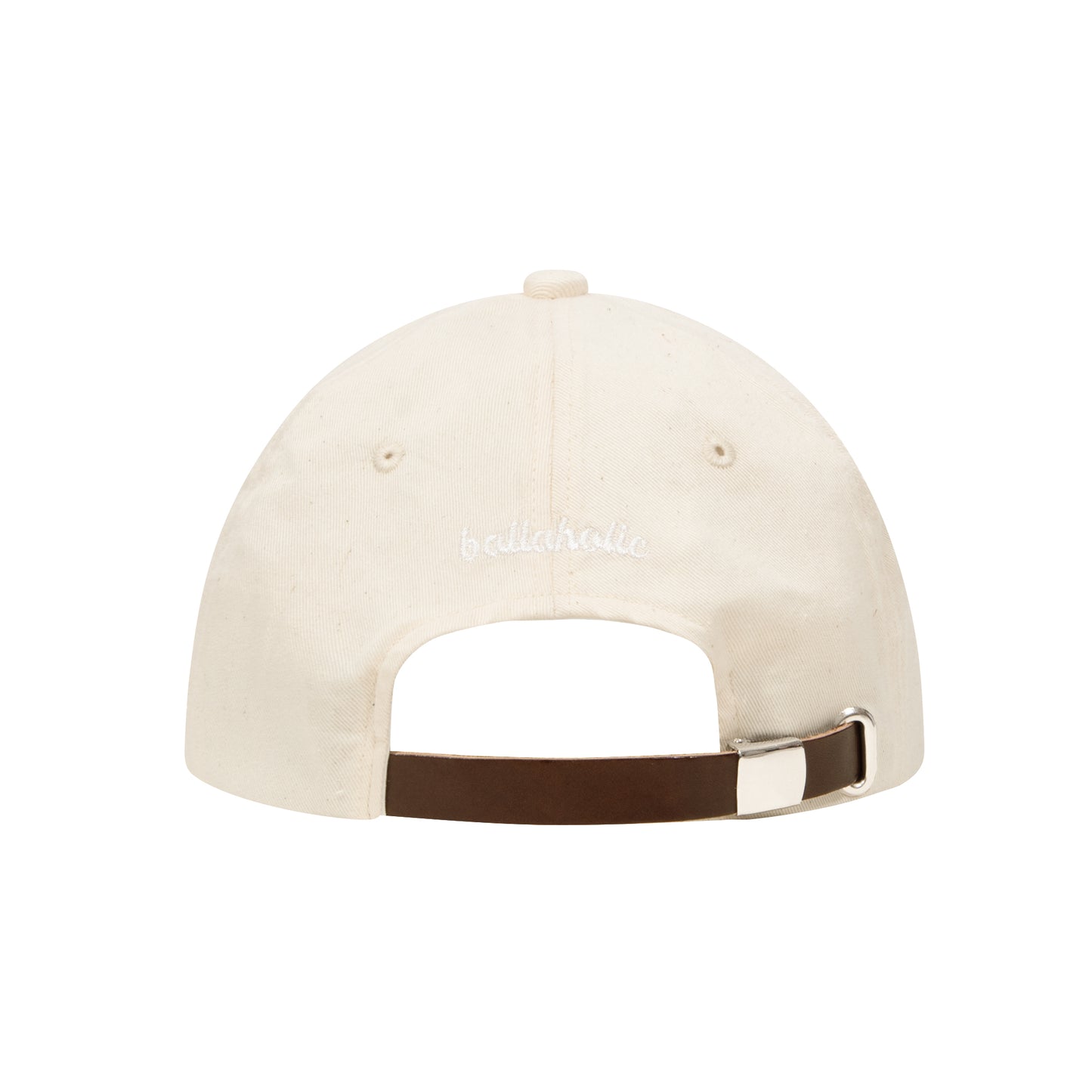 W Face Corduroy Brim 6P Cap (ivory)