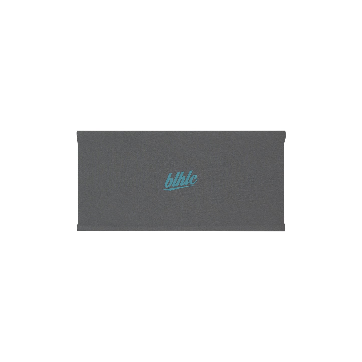 Wide Reversible Headband (harbor blue/charcoal gray)