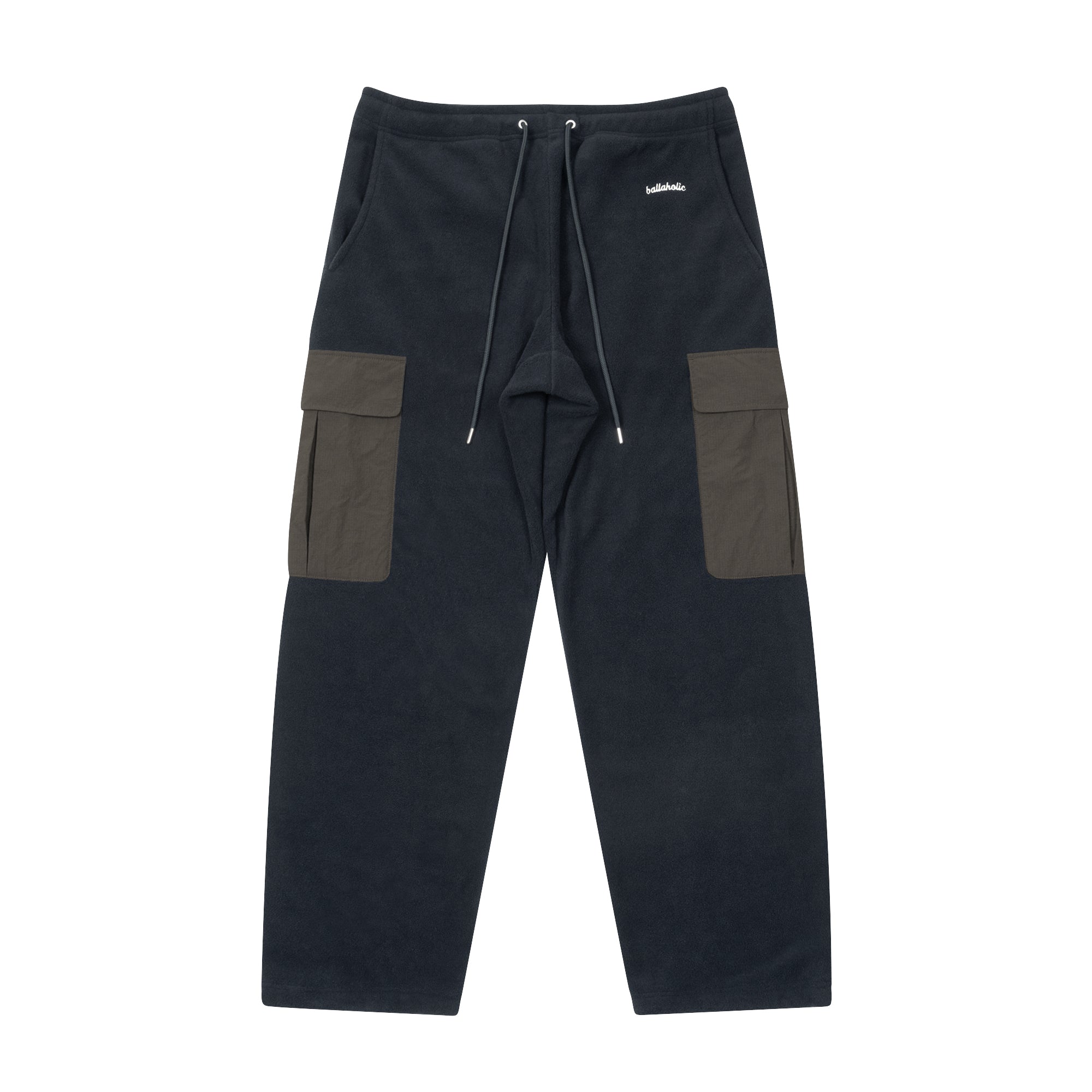 Fleece Cargo Pants (dark navy) – ballaholic