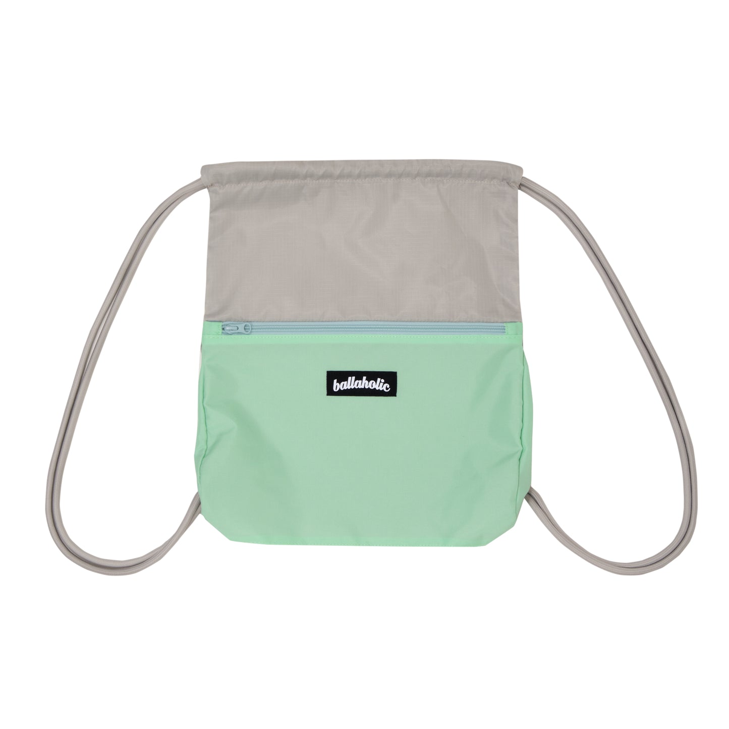 Logo Zip Pocket Gymsack (mist green)