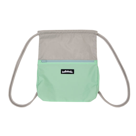 Logo Zip Pocket Gymsack (mist green)