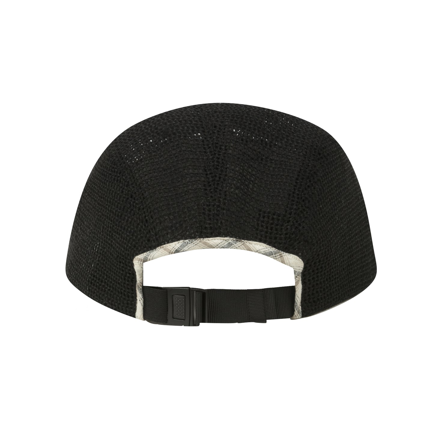 Cotton Linen Logo Mesh 5P Cap (black)