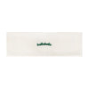 Reversible Headband (off white/dark green)