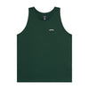 Logo Cotton Tank Top (dark green)