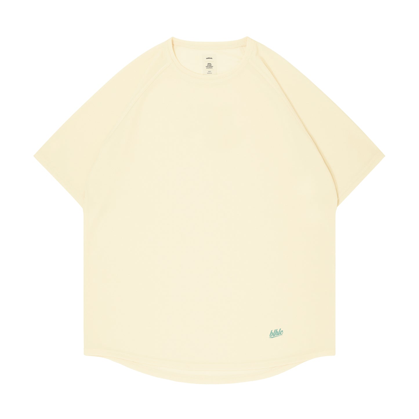 blhlc Back Print Cool Tee (vanilla/aqua foam)