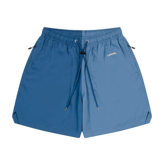 Logo Anywhere Zip Shorts (mixed blue)