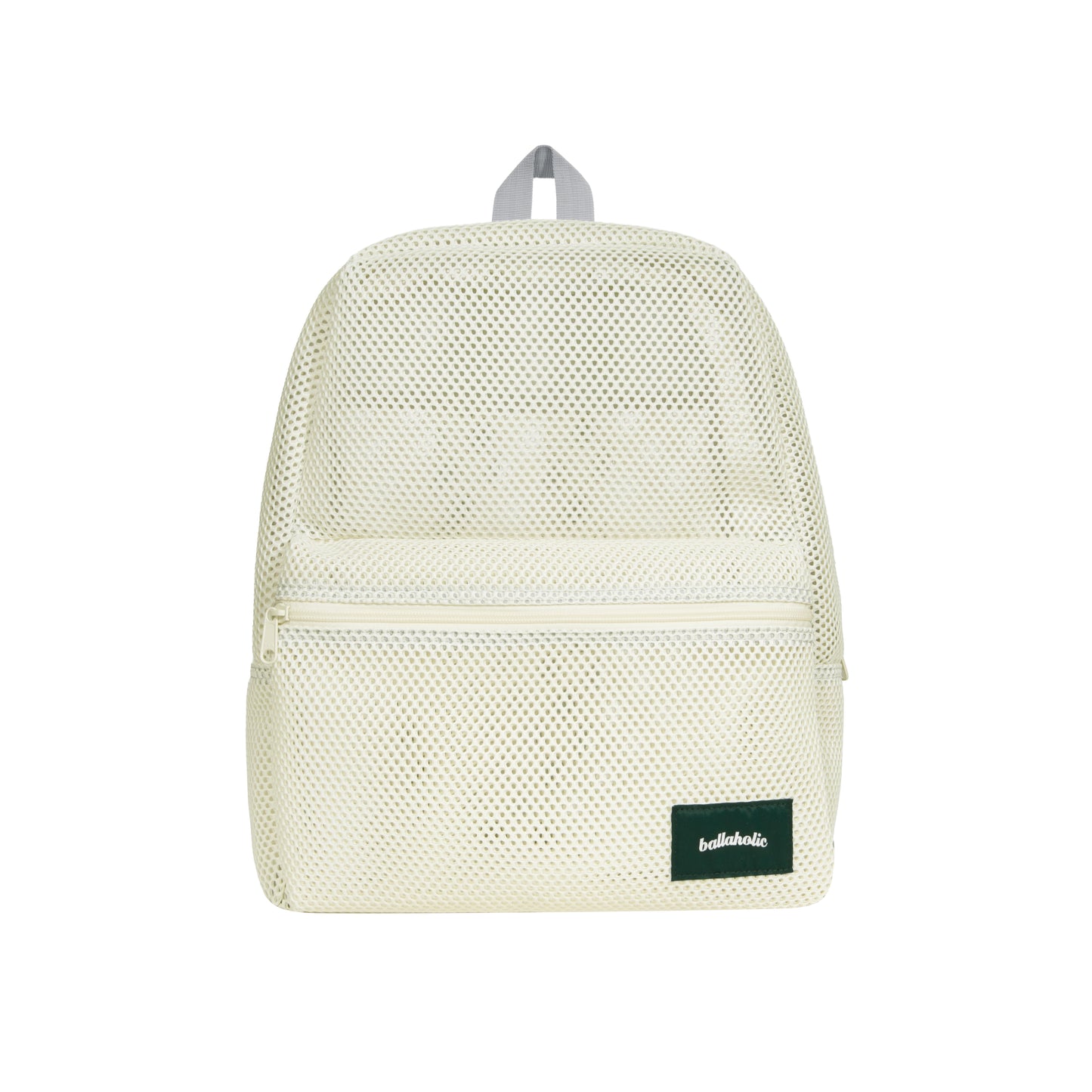 Logo Mesh Backpack (ivory)