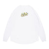 blhlc Back Print Cool Long Tee (white/fresh green mosaic)