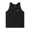 Ball Panel Logo Cotton Tank Top (black)