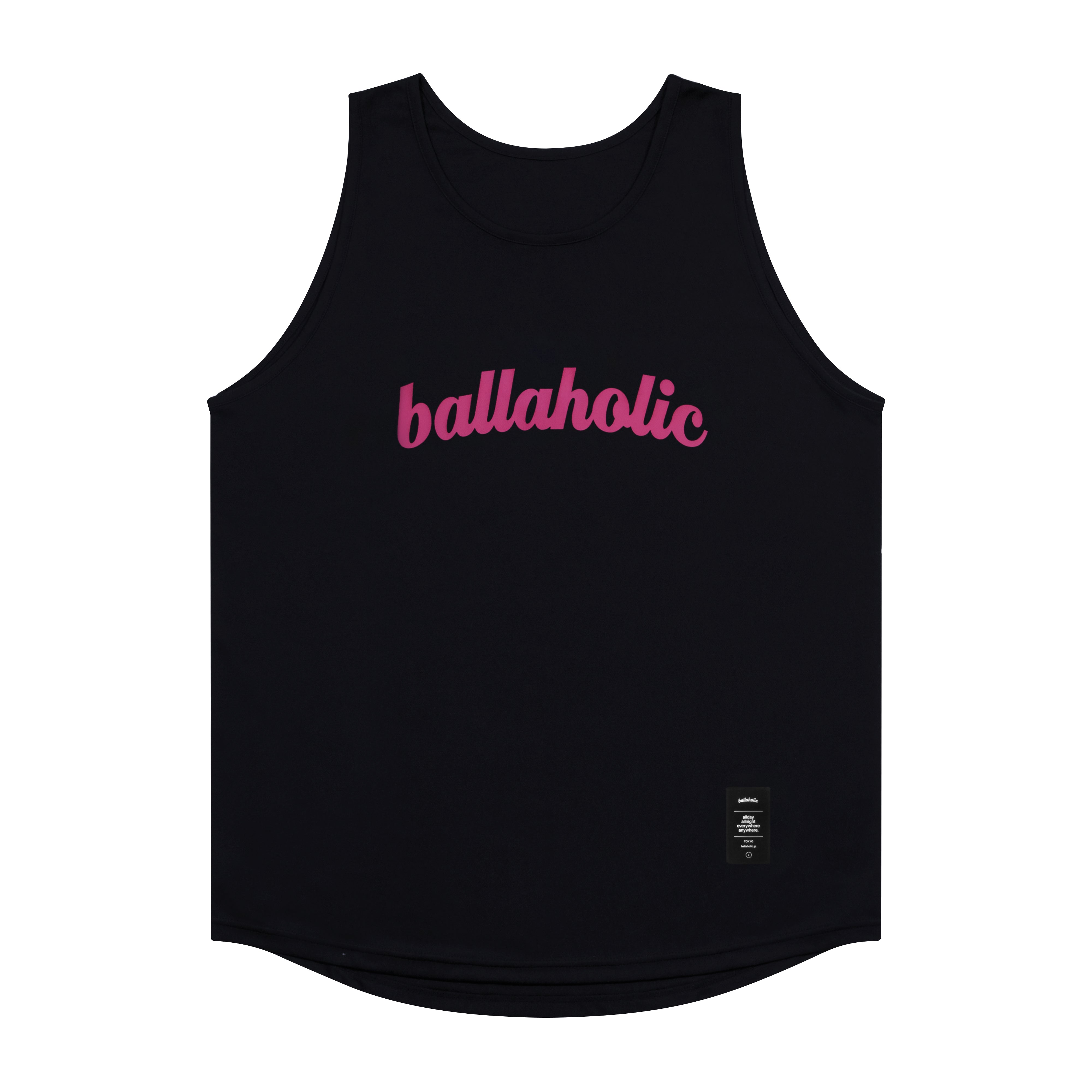 Logo Tank Top (black/pink) – ballaholic