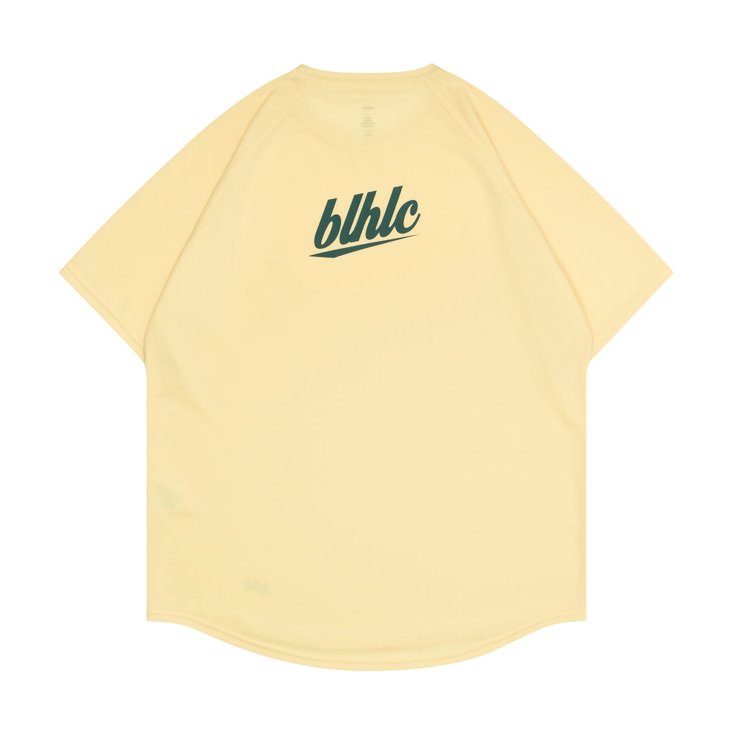 blhlc Back Print Cool Tee (lemon ice/antique green)