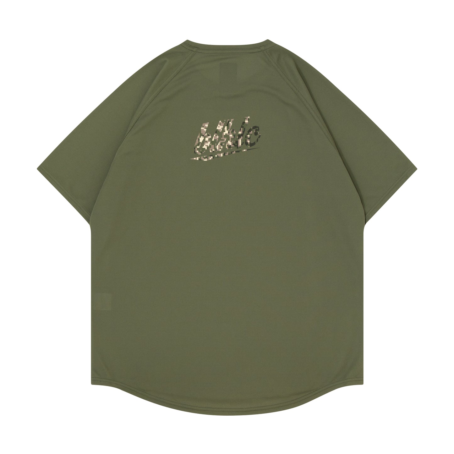 blhlc Back Print Cool Tee (olive/forest digital camo)