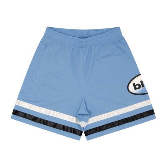 blhlc Oval Logo Single Pocket Zip Shorts (sax)