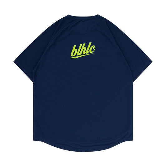 3D-Net blhlc Back Print Cool Tee (navy/lime/gray)