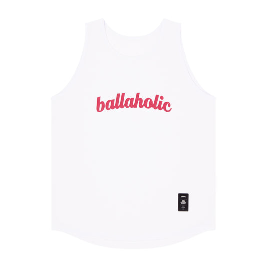 Logo Tank Top (white/raspberry)