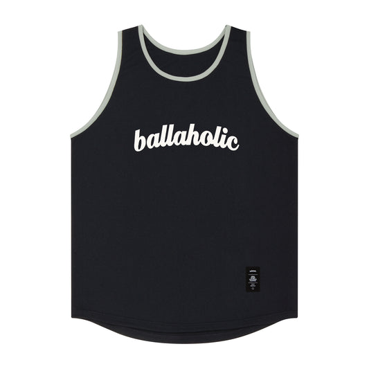 Color Blocked Logo Tank Top (night sky/gray/white)