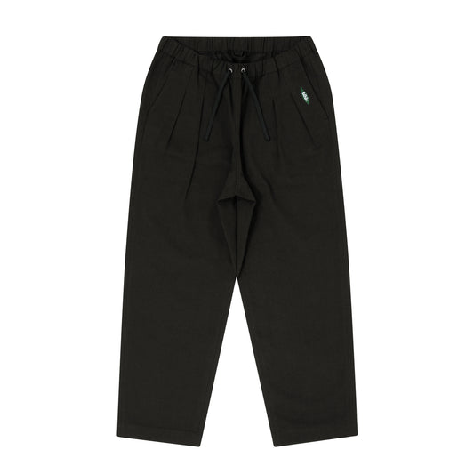 Ball Panel Logo Cotton City Pants (black)