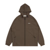 Logo Anywhere Full Zip Jacket (chocolate brown)