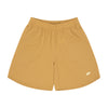 Basic Zip Shorts (cinnamon/off white)
