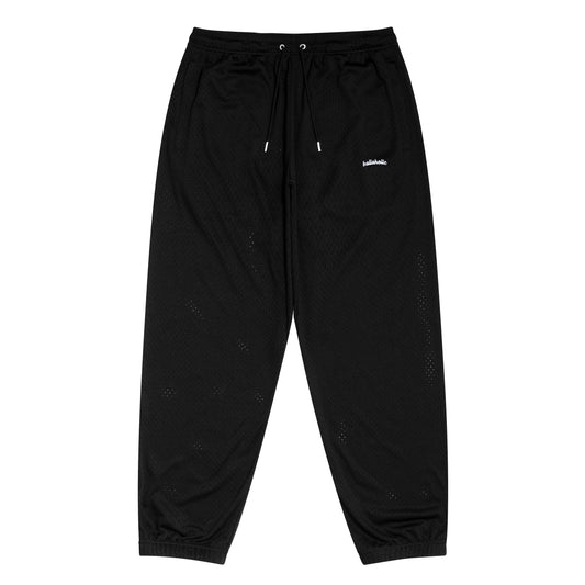 Logo Mesh Long Pants (black)