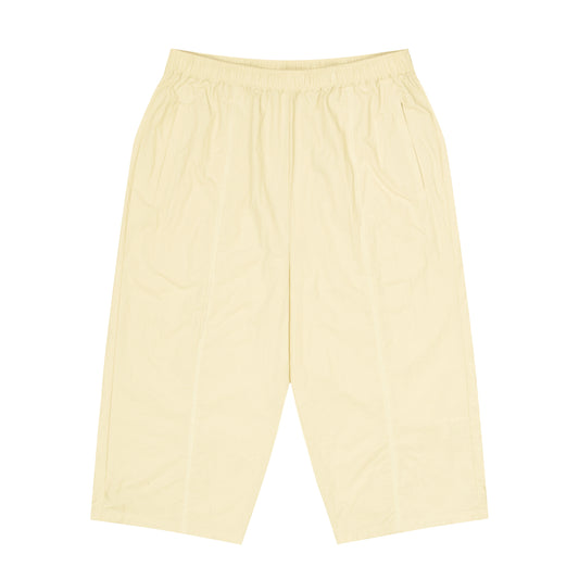 Logo Nylon Cropped Pants (ivory)