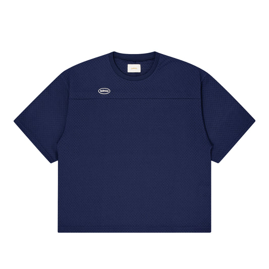blhlc Oval Logo Mesh Tee (navy)