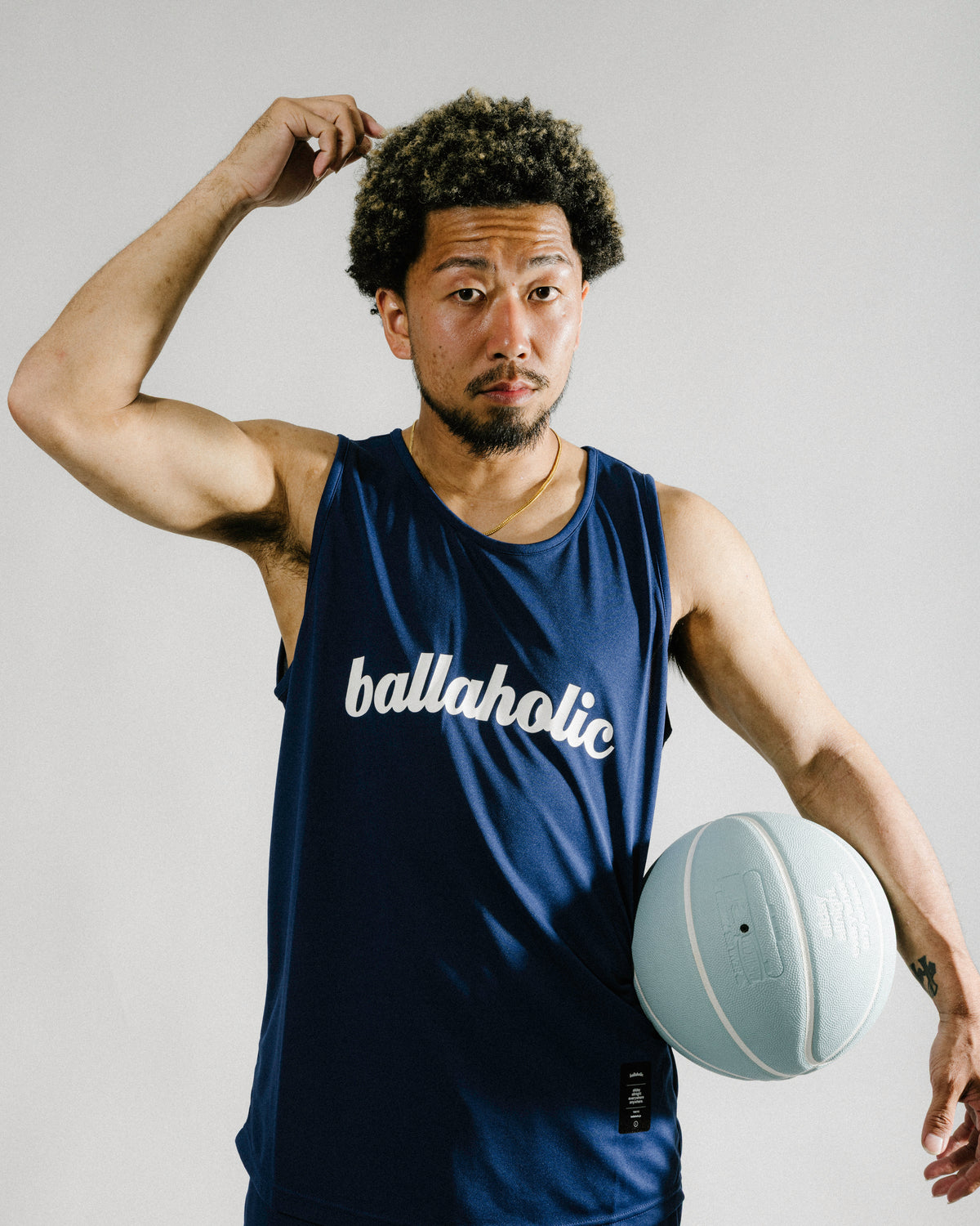Logo Tank Top (navy/white)