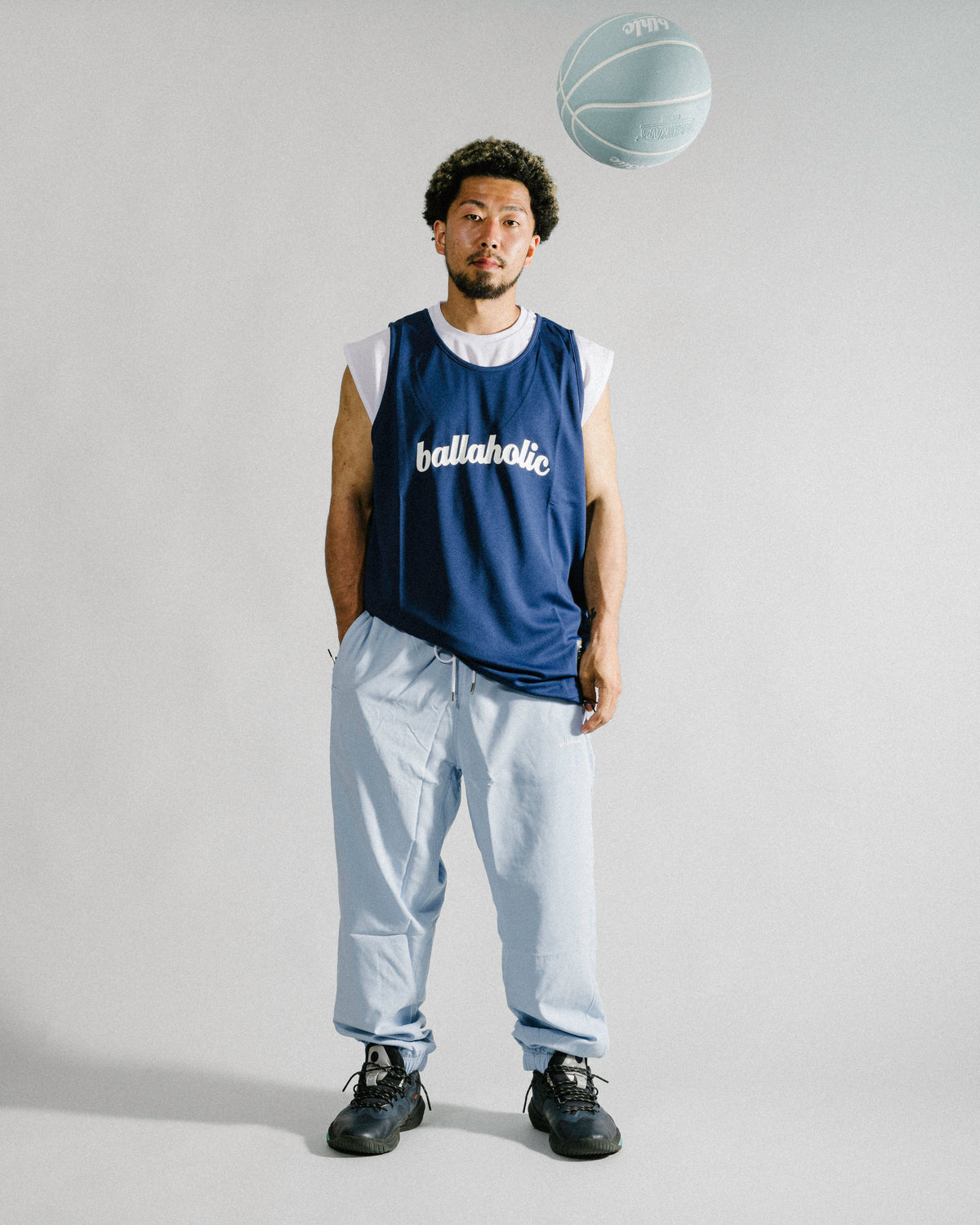 Logo Tank Top (navy/white)